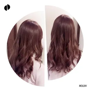 ロング カラー ✨縮毛矯正✨髪質改善 ナカシマ ユミのヘアスタイル