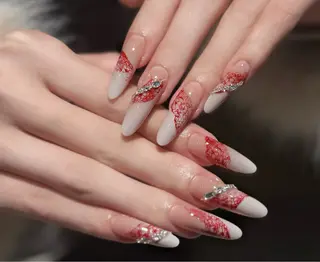 ネイル 長さだし専門 ありさのネイルデザイン