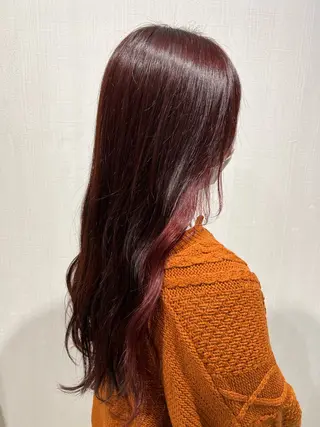 カラー 本田 歩のヘアスタイル