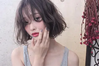 ショート カラー パーマ ooit所属・ooit 【オーイット】のヘアスタイル