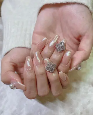 ミディアム JNA認定講師🌸 RIEのネイルデザイン