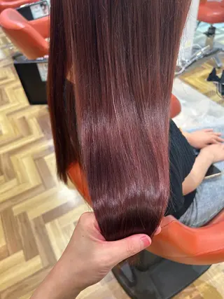 ロング 福森 みずきのヘアスタイル