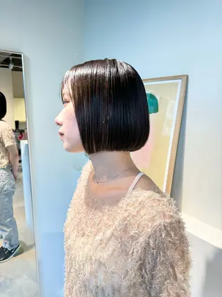 ショート 髪質改善スペシャリス ト長尾勇弥/梅田中津のヘアスタイル