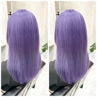 セミロング 🦋ハイトーン🦋 石山 希理🦋のヘアスタイル