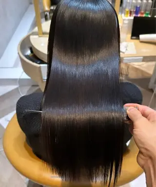 ロング パーマ 艶カラー/ボブ /似合わせ/田口愛那のヘアスタイル