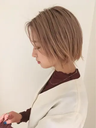 カラー Batta所属・坂上 岳のヘアスタイル