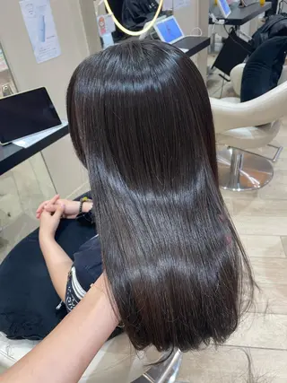 ロング カラー 艶髪/ハイトーン ️🫧rino🫧のヘアスタイル