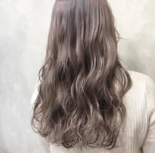 ロング カラー パーマ ヘアアレンジ メンズ 艶ピンク*ヘアセット 🌙shioriのヘアスタイル