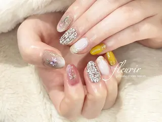 ネイル フルリール 【プライベートサロンのネイルデザイン