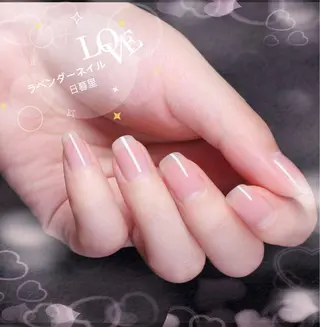 ネイル ラベンダー💖日暮里 ルル💖ネイルのネイルデザイン