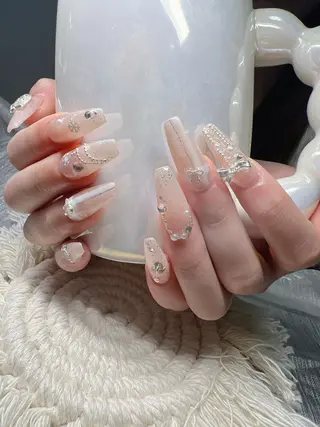 ネイル Lee Nails チップ長さだし専門店のネイルデザイン