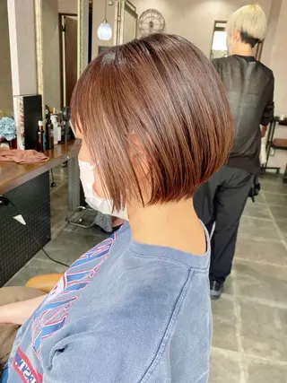 ショート enx academyのヘアスタイル