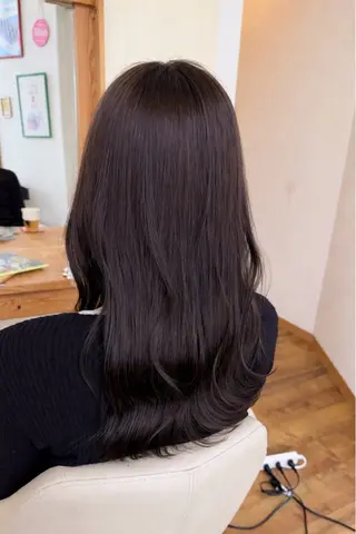 セミロング Hair Resort ALL BLue所属・細貝 舞利のヘアスタイル