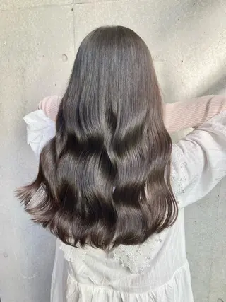 セミロング カラー ボブ& 髪質改善FUMIYAのヘアスタイル