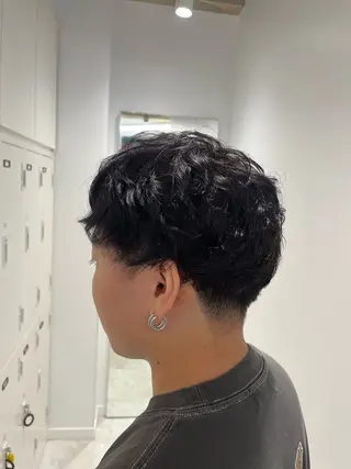 カラー メンズ 森龍馬 メンズ専門美容師のヘアスタイル