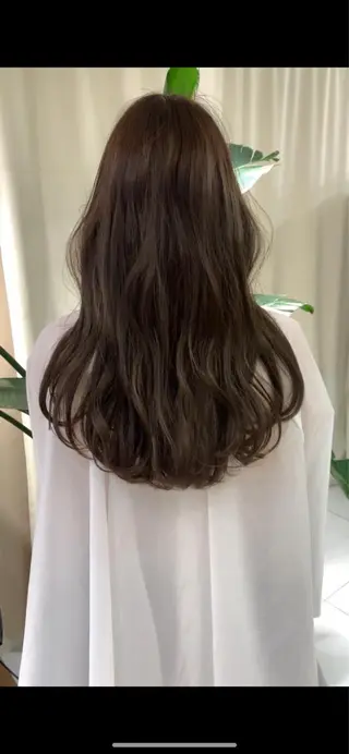 セミロング パーマ 古沢 新のヘアスタイル