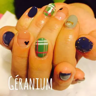 ネイル GéRanium Harukaのネイルデザイン