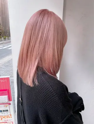 セミロング カラー 小顔カット/レイヤー 【WiLL】加藤のヘアスタイル