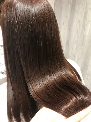 ロング カラー 新越谷Lusso 【OOSERA】のヘアスタイル