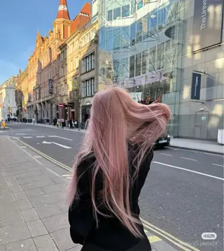 カラー 表参道/ハイトーン/ misaki🎀のヘアスタイル