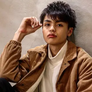 ショート メンズ 川端 智治のヘアスタイル