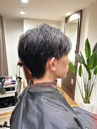 ショート YUZA grow hair 【ユーザ グロウ ヘア】所属・縮毛矯正/似合わせ カット/伊藤はるかのヘアスタイル