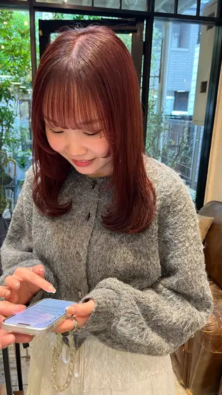 ミディアム rise /メンズカットのヘアスタイル