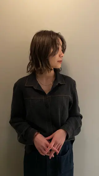 ミディアム カラー 原宿/ケパーマ 🧺ユウマのヘアスタイル