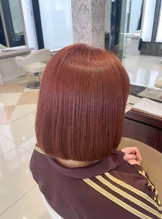 カラー EARTH所属・NATSUMI 透明感カラーのヘアスタイル