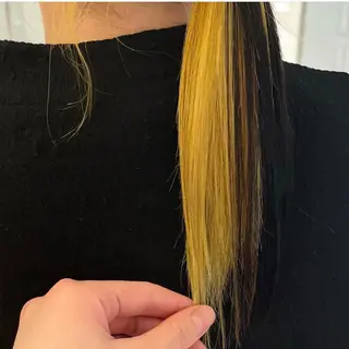 ロング カラー ヘアアレンジ ブリーチ/レイヤー 🌻Mutsumiのヘアスタイル