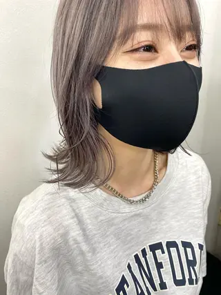 ミディアム Zina西新 井上貴幸のヘアスタイル