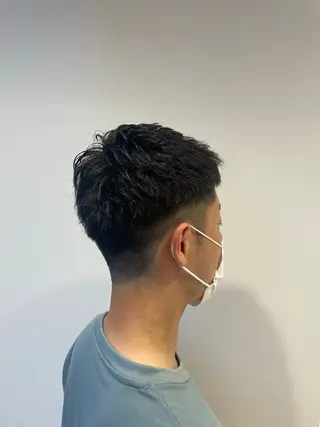 ショート メンズパーマ/カット / 古川　諒のヘアスタイル