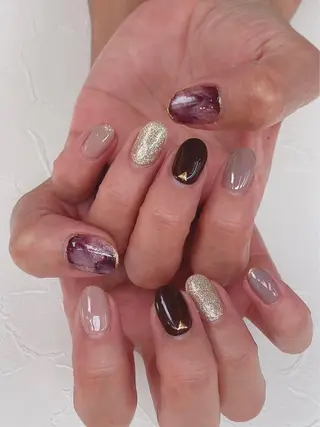 ネイル 下重 舞のネイルデザイン