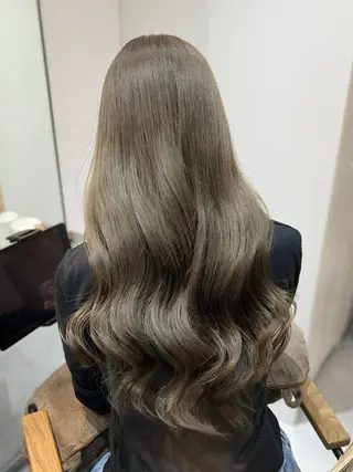 ロング カラー ヘアアレンジ ✨韓国/外国人風✨ 江原巧のヘアスタイル