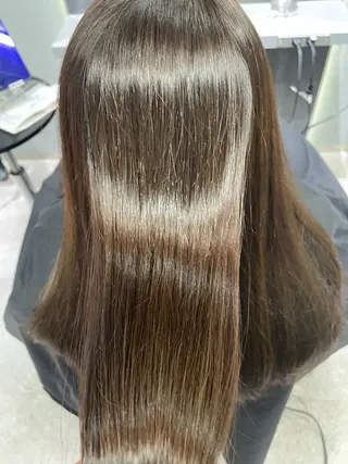 ロング カラー luff銀座所属・髪質改善艶髪特化 二瓶　海人のヘアスタイル