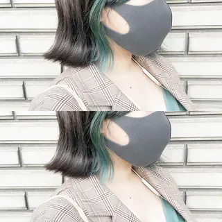 ショート カラー 🦋韓国系指名No1 店長/圓山 祐也🦋のヘアスタイル