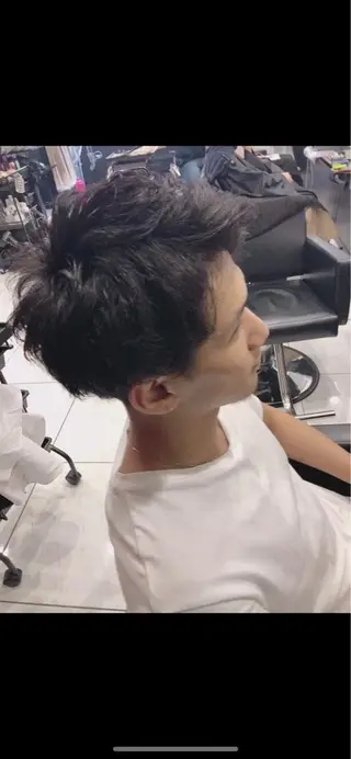 メンズ 🦖店長🦖pino #しのだスペシャルのヘアスタイル