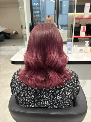 ミディアム Wカラー/暖色/べ ージュりく©︎🐝のヘアスタイル