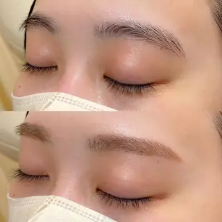 アイブロウ 中東 真子のヘアスタイル