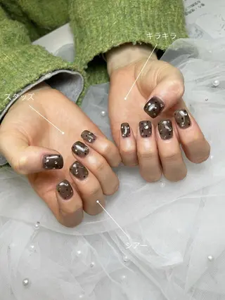 ネイル S LOUNGE NAIL所属・パーツたくさん🍓 SUMIのネイルデザイン