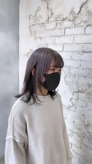 ミディアム L STUDIO心斎橋店所属・派手髪支持率No1 Eisukeのヘアスタイル