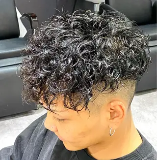 パーマ メンズ QOL 立川所属・トレンドパーマ‼️ NAOKI💥のヘアスタイル