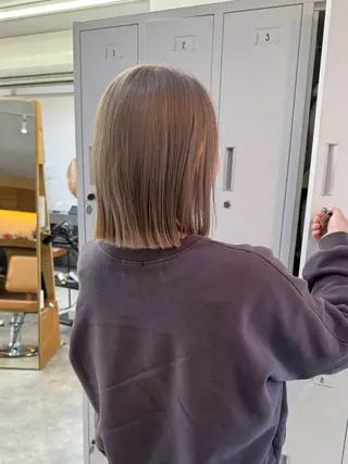 ミディアム カラー Seeknext // Rukaのヘアスタイル