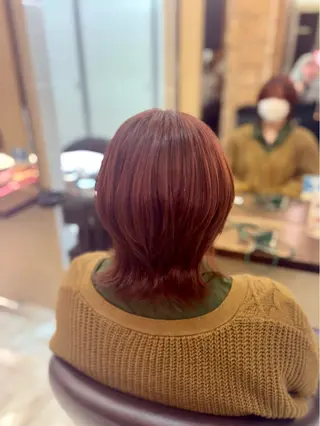 ショート カラー 🎀透明感カラー 🐈ナズナのヘアスタイル