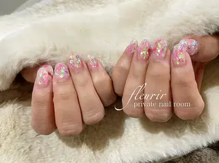ネイル フルリール 【プライベートサロンのネイルデザイン