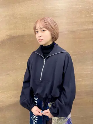 ショート カラー 関 京磨のヘアスタイル