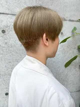 ミディアム カラー メンズ clomus所属・YUKA艶髪 🌸寛ぎ部屋のヘアスタイル