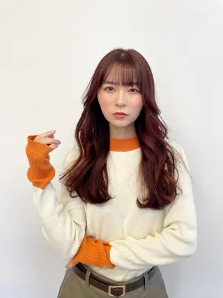 セミロング 艶髪/髪質改善 ナカムラのヘアスタイル