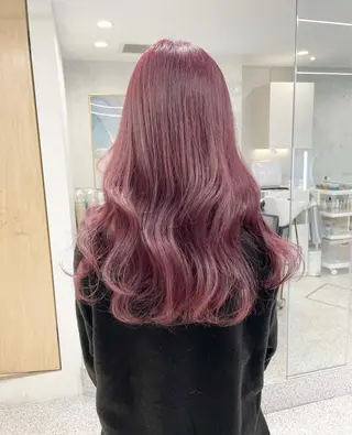 ロング カラー 透明感カラー🪡🤍 nanao🤍🪡のヘアスタイル