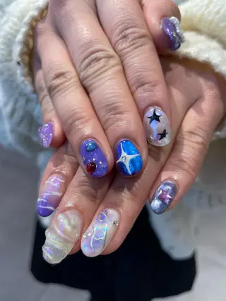 ネイル hair&nail ☯️アイリ☯️のネイルデザイン